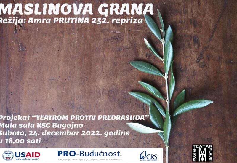 "Maslinova grana" večeras u Bugojnu
